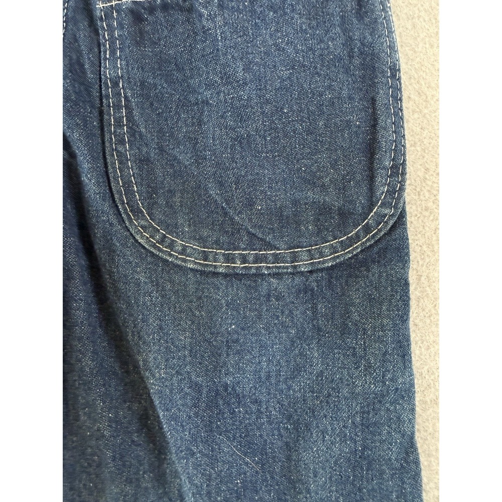 Vintage Washington Dee Cee Overalls Baby Toddler 18-24 Months 1970s Blue Denim - Picture 11 of 12